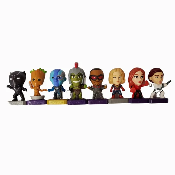 McDonald's Toys Avengers Marvel Studios Heroes Characters